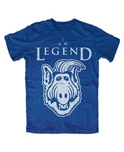 IAM Legend Alf T-Shirt Blau, Größe: M von Artshirt Factory