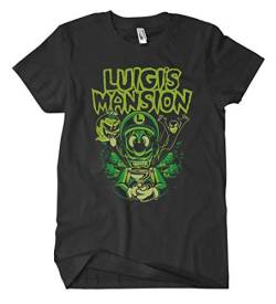 Luigis Mansion T-Shirt, Farbe: Schwarz, Größe: XXL von Artshirt Factory
