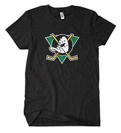 Mighty Ducks T-Shirt (L, Schwarz) von Artshirt-Factory