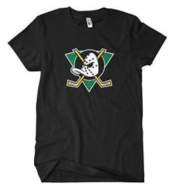Mighty Ducks T-Shirt (XL, Schwarz) von Artshirt-Factory