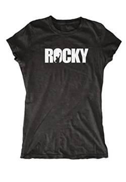 Rocky Boxing Girlie (M, Schwarz) von Artshirt-Factory