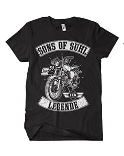 Sons of Suhl S51 T-Shirt Schwarz, Größe: 3XL von Artshirt Factory