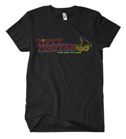 Titty Twister T-Shirt, Farbe: Schwarz, Größe: 2XL von Artshirt Factory