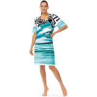 Ascafa Strandkleid (Set, 1-tlg., Set) Damen Strandkleid 95cm Sommerkleid im Maritimlook von Ascafa