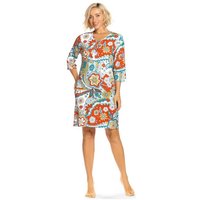 Ascafa Strandkleid Beach (Packung, 1-tlg., 1-teilig) Damen 95cm Sommerkleid Blumenprint Strandmode von Ascafa