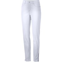 Sieh an! Damen Stretch-Jeans weiß von Ascari