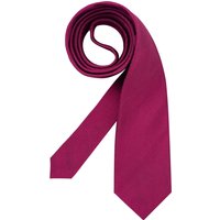 Ascot Herren Krawatte rosa Seide unifarben von Ascot
