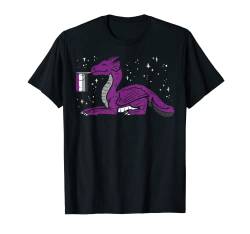 Dragon Mythical Animal LGBTQ Asexual Flag Ace Pride Ally T-Shirt von Asexual Shirts LGBT Pride Ace Men Women Gifts