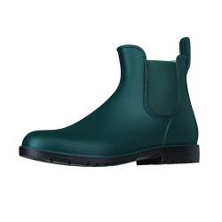 Wasserdichte Damen-Regenstiefel von Asgard, Chelsea-Boots, Gr n (grün), 43 EU von Asgard