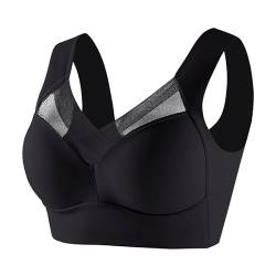 Ashleyzj 1PC Damen Wmbra Haltungskorrektur Bustier BH Bustier Nahtlos Ohne Bügel Weicher Push Up BH Ultimate Lifter Stretch BH Atmungsaktiver Klassische Bustier Papierdünner BH von Ashleyzj