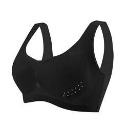 Damen Bustier Nahtlos Wmbra Haltungskorrektur Bh Ohne Bügel Weicher Damen Push Up BH Ultimate Lifter Stretch Trägerloser Bh Gepolstert Atmungsaktiver und Leichter Klassische Bustier Papierdünner BH von Ashleyzj