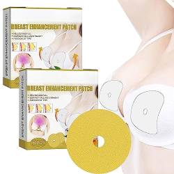 DYCECO Breast Enhancement Patch,2023 New Ginger Breast Enhancement Patches, Breast Firming Patch,Breast Enhancement Upright Lifter Enlarger Patch (2 Pcs) von Ashopfun