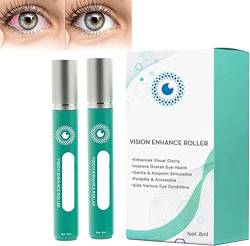 GFOUK OphthlaMed Vision Enhance Roller, Augenmassagerolle, verbessert die visuelle Klarheit, lindert Augenbelastung (2 Stück) von Ashopfun