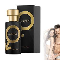 Golden Lure Pheromone Perfume, Lure Her Perfume, Romantic Pheromone Glitter Perfume, Golden Lure Pheromones to Attract Men for Women (For men-Black) von Ashopfun