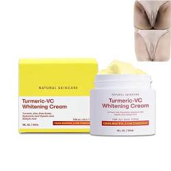 Liacsy Tumeric-Vc Whitening Cream, Intimate Area Skin Lightening Cream,Skin Whitening Cream,Lightening Cream For Private Area,Dark Spot Corrector Cream for Inner Thigh, Bikini Line, Armpit (1 Pcs) von Ashopfun