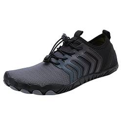 Asija BarfußSchuhe Herren Outdoor Sicherheitsschuhe Arbeitsschuhe Herren Damen Leicht Stahlkappenschuhe Atmungsaktiv mit Stahlkappe Herren Damen Badeschuhe Schnell Trocknend Wasserschuhe von Asija