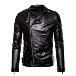 Asija Bomberjacke Herren Lederjacke Kunstlederjacke Kunstleder Farbvarianten Jacke Bikerjacke Übergangsjacke Herrenjacke Herren Leder Echtlederjacke Echtleder Wildleder Biker 777/7593K SCHWARZ von Asija