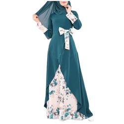 Asija Gebetskleidung Für Frauen Muslimische Kleidung Frauen Kleider Damen Gebetskleidung Abaya Damen Langarm Islamische Arabisch Türkische Robe Ramadan Lang Gebetskleid Dubai Kleid Arabische Kleidung von Asija