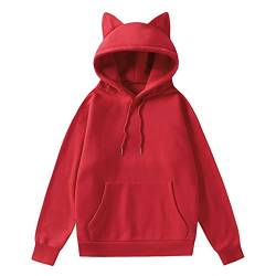 Asija Kapuzenpullover Damen Hoodie Oberteile Kapuzenpullover Bedrucken Mit Tasche Kapuzenpullover Sweatshirt Mit Kapuze Kordelzug Oberteil Entspannt Zipper Hoodie Frauen von Asija