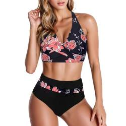 Asija Sport Bikini Damen Push Up Damen Wickel Push Up Bikini Oberteil mit Bauchweg High Waist Bikini Set Bademode Badeanzug Damen Große Größe 44/46 Badeanzug 104 Schwimmanzug Mädchen Tankini Obert von Asija