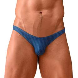 Asija höschen Herren Slip EIS Seide Stoff atmungsaktiv Atmungsaktive Classic Slip Sexy Tanga Stretch T-Back Unterhosen für Mann Taillenhose Dessous Reizwäsche von Asija