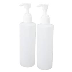 Spender für Leere Kunststoff-Pumpflaschen, Nachfüllbare Shampoo-Lotion-Handpumpflasche, Wiederverwendbare Leere Shampoo-Flaschen mit Pumpen für Massageöl, Flüssigseife von Asixxsix