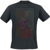 Asking Alexandria T-Shirt - Color Waves - S bis XL - für Männer - Größe S - schwarz  - Lizenziertes Merchandise! von Asking Alexandria