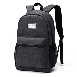 AspenSport Rucksack 18L dunkelgrau I stabiler Tagesrucksack I wasserabweisender Rucksack mit Reißverschluss I verstellbarer Backpack I ergonomischer Allround-Rucksack für Damen & Herren von AspenSport