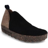 Asportuguesas Herren Slipper City, black taupe, vegan, filz, bequem, weich, nachhalt Hausschuh von Asportuguesas