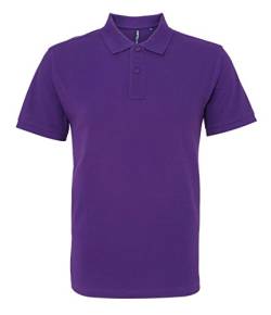 Asquith Fox Herren Poloshirt Gr. XXXXXL, violett von Asquith & Fox