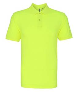 Asquith & Fox Herren Asquith and Fox Men's Polo Poloshirt, Gelb (Neon Yellow 000), X-Large von Asquith & Fox