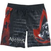 Assassin's Creed - Gaming Badeshort - Wall Jump - S bis XXL - für Männer - Größe L - schwarz  - EMP exklusives Merchandise! von Assassin's Creed