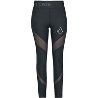 Assassin's Creed - Gaming Leggings - Ezio - S bis XXL - für Damen - Größe L - schwarz  - EMP exklusives Merchandise! von Assassin's Creed