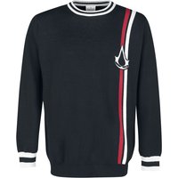 Assassin's Creed - Gaming Strickpullover - Classic Logo - S bis 5XL - für Männer - Größe 3XL - schwarz  - EMP exklusives Merchandise! von Assassin's Creed