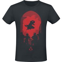 Assassin's Creed - Gaming T-Shirt - Jump - S bis XXL - für Männer - Größe XL - schwarz  - EMP exklusives Merchandise! von Assassin's Creed