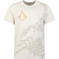 Assassin's Creed - Gaming T-Shirt - Mirage - Animals - S bis XXL - für Männer - Größe S - beige von Assassin's Creed