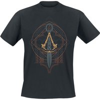 Assassin's Creed - Gaming T-Shirt - Mirage - Emblem - S bis XXL - für Männer - Größe M - schwarz  - EMP exklusives Merchandise! von Assassin's Creed