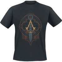 Assassin's Creed - Gaming T-Shirt - Mirage - Emblem - S bis XXL - für Männer - Größe XXL - schwarz  - EMP exklusives Merchandise! von Assassin's Creed