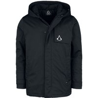 Assassin's Creed - Gaming Übergangsjacke - Assassin's Creed x Musterbrand - Logo - S bis XXL - für Männer - Größe S - schwarz  - EMP exklusives von Assassin's Creed