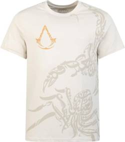 Assassin's Creed Mirage - Animals Männer T-Shirt beige L 100% Baumwolle Fan-Merch, Gaming von Assassin's Creed