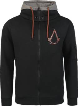 Assassin's Creed Mirage - Ornaments Männer Kapuzenjacke schwarz/grau M von Assassin's Creed