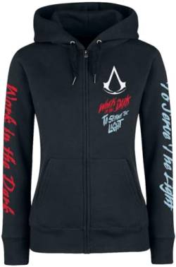 Assassin's Creed Work In The Dark Frauen Kapuzenjacke schwarz M von Assassin's Creed