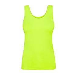 Assoluta Damen Tank Top, Größe L, neon gelb von Assoluta