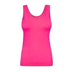 Assoluta Damen Tank Top, Größe M, neon pink von Assoluta