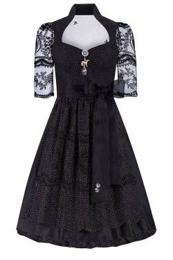 Midi Dirndl 70 cm schwarz Black Lady 016393 von Astrid Söll