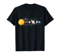 Sonnensystem Planeten Wissenschaft Weltraumfans Jungen Mädchen STEM Kinder T-Shirt von Astronauts Solar System Space Geeks