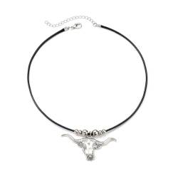 Asukohu Modische Halskette mit Schmetterling/Sonne/Mond, Literatur & Kunst, Retro-Halskette, Metall von Asukohu