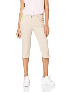 Atelier Gardeur Damen ZURI115_80701_12 Capri Hose, beige, 46 von Atelier GARDEUR