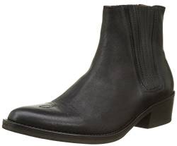 Atelier Voisin Damen Winner Cowboy Stiefel, Schwarz, 38 EU von Atelier Voisin