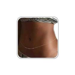 Atentuyi Pailletten Bauch Taille Kette Gold Sexy Bikini Strand Geschirr Körper Kette Minimalistischen Taille Schmuck Für Frauen Und Mädchen von Atentuyi